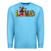 Ocean Blue love gnomes Premium Sweatshirt - FaDigitalArtStudio