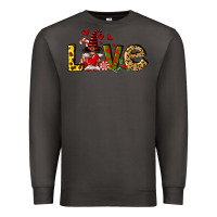 Smoke love gnomes Premium Sweatshirt - FaDigitalArtStudio