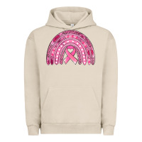 Pigment French Oak breast cancer awareness rainbow Urban Hoodie - Jasminsmagicworld