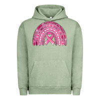 Pigment Oil Green breast cancer awareness rainbow Urban Hoodie - Jasminsmagicworld