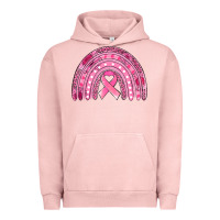 Pigment Salmon breast cancer awareness rainbow Urban Hoodie - Jasminsmagicworld