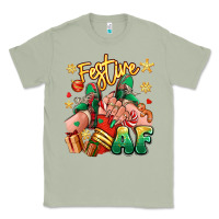 Matcha festive af christmas caucasian girl sneakers Classic Tee - RanaPortraitStore