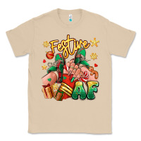 Mushroom festive af christmas caucasian girl sneakers Classic Tee - RanaPortraitStore