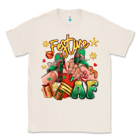 Natural festive af christmas caucasian girl sneakers Classic Tee - RanaPortraitStore