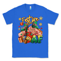 True Royal festive af christmas caucasian girl sneakers Classic Tee - RanaPortraitStore