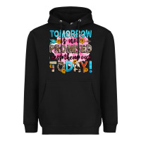 Black tomorrow is not promised cuss them out today! Heavyweight Hoodie - Zillion Design Studio