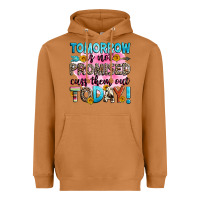 Meerkat tomorrow is not promised cuss them out today! Heavyweight Hoodie - Zillion Design Studio