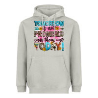Tomorrow Is Not Promised Cuss Them Out Today! Heavyweight Hoodie | Teevron