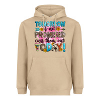 Mushroom tomorrow is not promised cuss them out today! Heavyweight Hoodie - Zillion Design Studio
