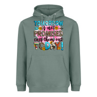 Sage tomorrow is not promised cuss them out today! Heavyweight Hoodie - Zillion Design Studio