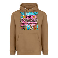 Toasted Coconut tomorrow is not promised cuss them out today! Heavyweight Hoodie - Zillion Design Studio