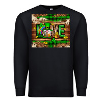 Black St. patrick's day love gnome tumbler Premium Sweatshirt - Neo Western