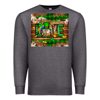 Charcoal Heather St. patrick's day love gnome tumbler Premium Sweatshirt - Neo Western