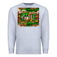 Heather Grey St. patrick's day love gnome tumbler Premium Sweatshirt - Neo Western