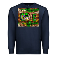 Navy St. patrick's day love gnome tumbler Premium Sweatshirt - Neo Western