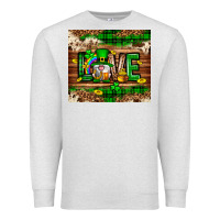 Oatmeal Heather St. patrick's day love gnome tumbler Premium Sweatshirt - Neo Western