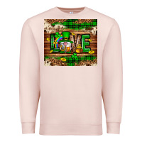 Pale Pink St. patrick's day love gnome tumbler Premium Sweatshirt - Neo Western