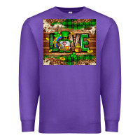 Purple St. patrick's day love gnome tumbler Premium Sweatshirt - Neo Western