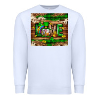White St. patrick's day love gnome tumbler Premium Sweatshirt - Neo Western