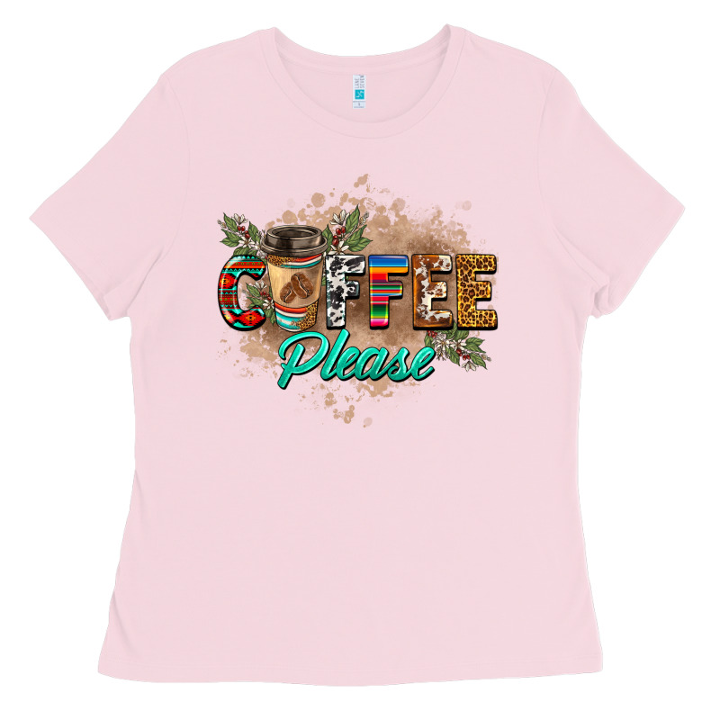 Coffee Please Ladies Tee by BarkalooDesign | Teevron