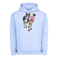 Pigment Grape Ice Cute Holstein Urban Hoodie - LillyAllenDesigns