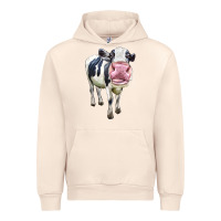 Sandshell Cute Holstein Urban Hoodie - LillyAllenDesigns