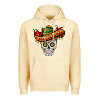 Pina Colada cinco de mayo sombrero skull Premium Hoodie - BarkalooDesign