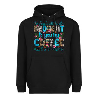Black today's attitude brought to you by coffee and sarc Heavyweight Hoodie - Zillion Design Studio