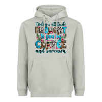 Moon Dust today's attitude brought to you by coffee and sarc Heavyweight Hoodie - Zillion Design Studio