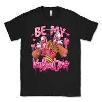 Black be my valentine afro girl sneakers Classic Tee - RanaPortraitStore