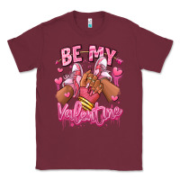 Burgundy be my valentine afro girl sneakers Classic Tee - RanaPortraitStore