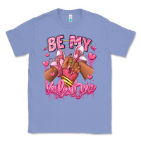 Colony Blue be my valentine afro girl sneakers Classic Tee - RanaPortraitStore