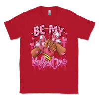 Red be my valentine afro girl sneakers Classic Tee - RanaPortraitStore
