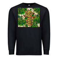 Black St. Patrick's Day lucky tumbler Premium Sweatshirt - Neo Western