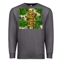 Charcoal Heather St. Patrick's Day lucky tumbler Premium Sweatshirt - Neo Western