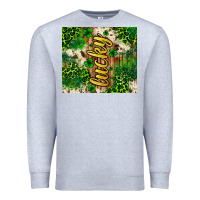 Heather Grey St. Patrick's Day lucky tumbler Premium Sweatshirt - Neo Western
