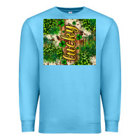 Ocean Blue St. Patrick's Day lucky tumbler Premium Sweatshirt - Neo Western