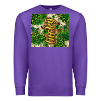 Purple St. Patrick's Day lucky tumbler Premium Sweatshirt - Neo Western