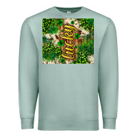 Seafoam St. Patrick's Day lucky tumbler Premium Sweatshirt - Neo Western