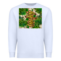 White St. Patrick's Day lucky tumbler Premium Sweatshirt - Neo Western