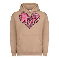 Pigment Burro breast cancer awareness heart Urban Hoodie - Jasminsmagicworld