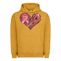 Pigment Peanut Butter breast cancer awareness heart Urban Hoodie - Jasminsmagicworld