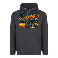 Smoke Spooky Saurus Rex Heavyweight Hoodie - texasbilliewilder