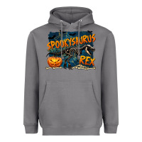 Storm Spooky Saurus Rex Heavyweight Hoodie - texasbilliewilder