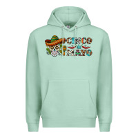 Seafoam cinco de mayo skull Premium Hoodie - BarkalooDesign