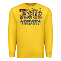 Lemon only talking jesus today Premium Sweatshirt - CowhideDigitalArt