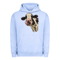 Pigment Grape Ice Cute Holstein Heifer Urban Hoodie - LillyAllenDesigns