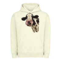 Cute Holstein Heifer Urban Hoodie | Teevron
