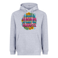 Heather Grey throwing sarcasm around like confetti Heavyweight Hoodie - Zillion Design Studio