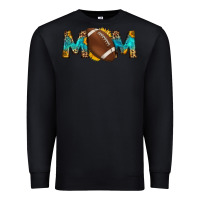 Black western mom american football Premium Sweatshirt - HRA Design Shop